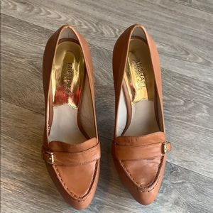 Michael Kors Heel - Tan Leather - Size 7.5